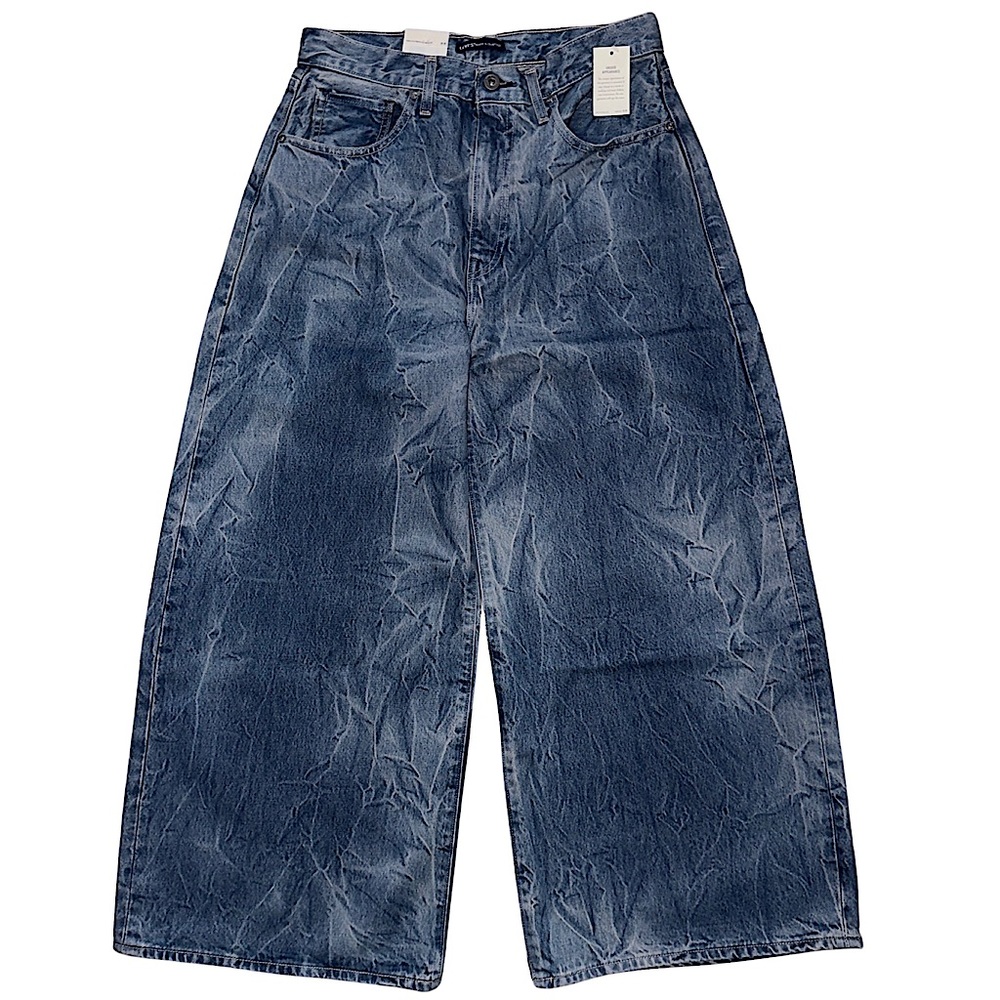 Levi's® Made & Crafted® Wide Barrel Women’s Jeans Sweetwater - Medium Stone Wash